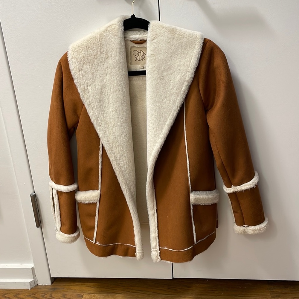 Chaser LA Soft Shearling Coat